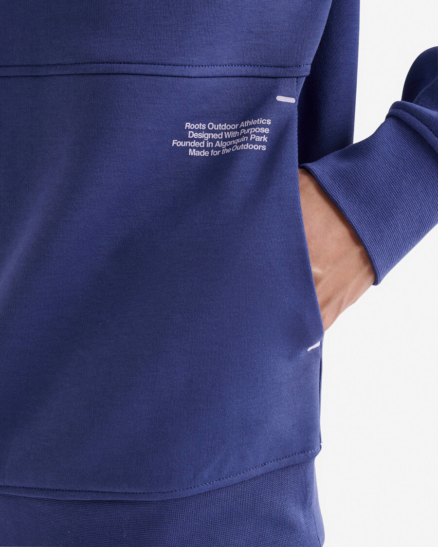 recover logo kanga hoodie