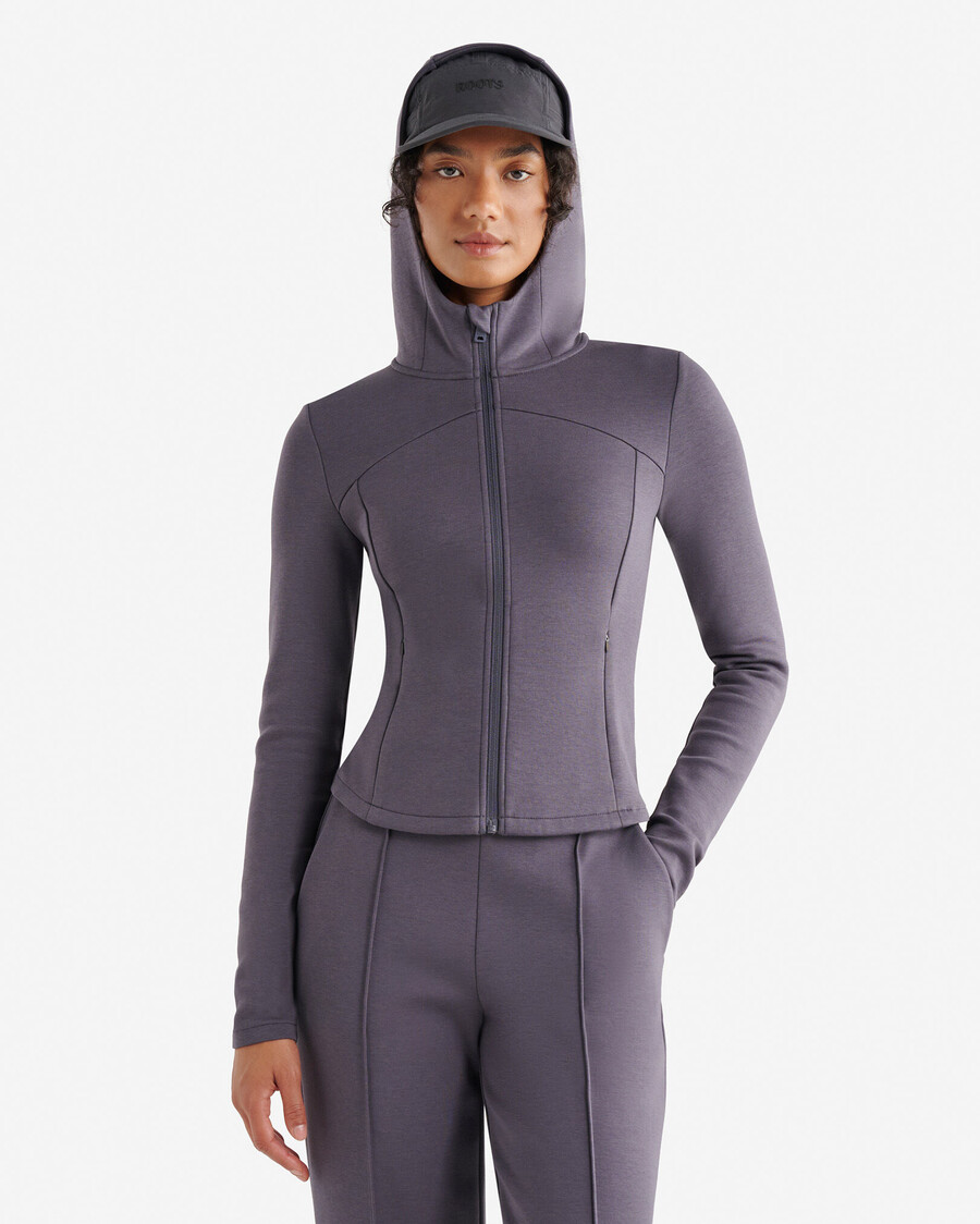 roam full zip hoodie
