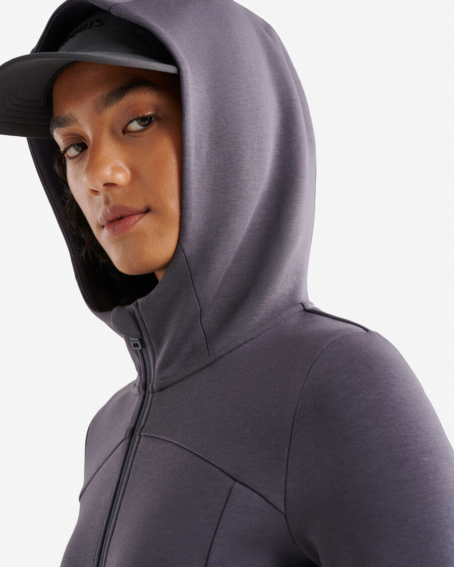 roam full zip hoodie