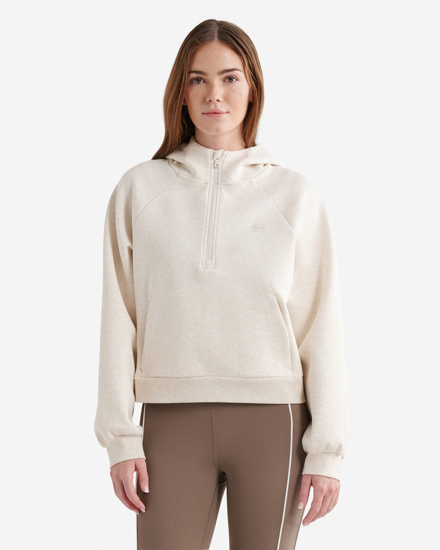 roam half zip hoodie