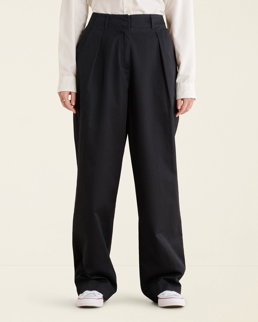 dauphin pleated pant