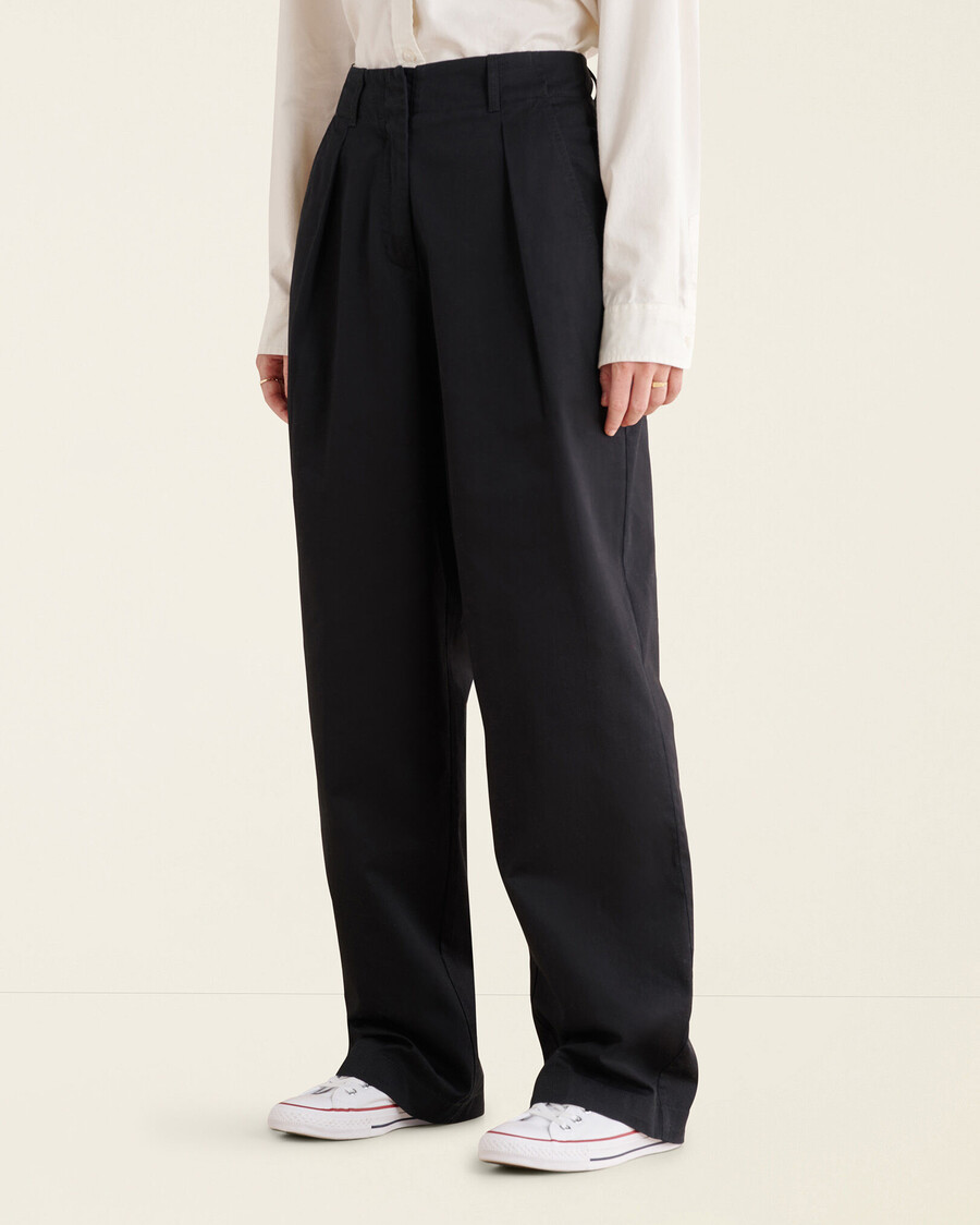 dauphin pleated pant