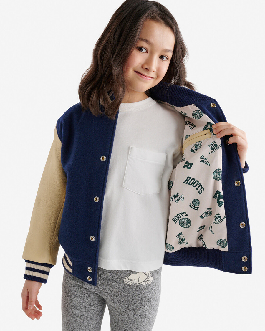 kids vintage varsity jacket 2.0