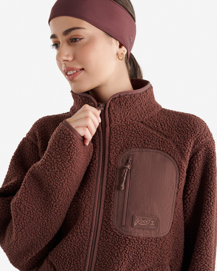 alta shearling fleece jacket