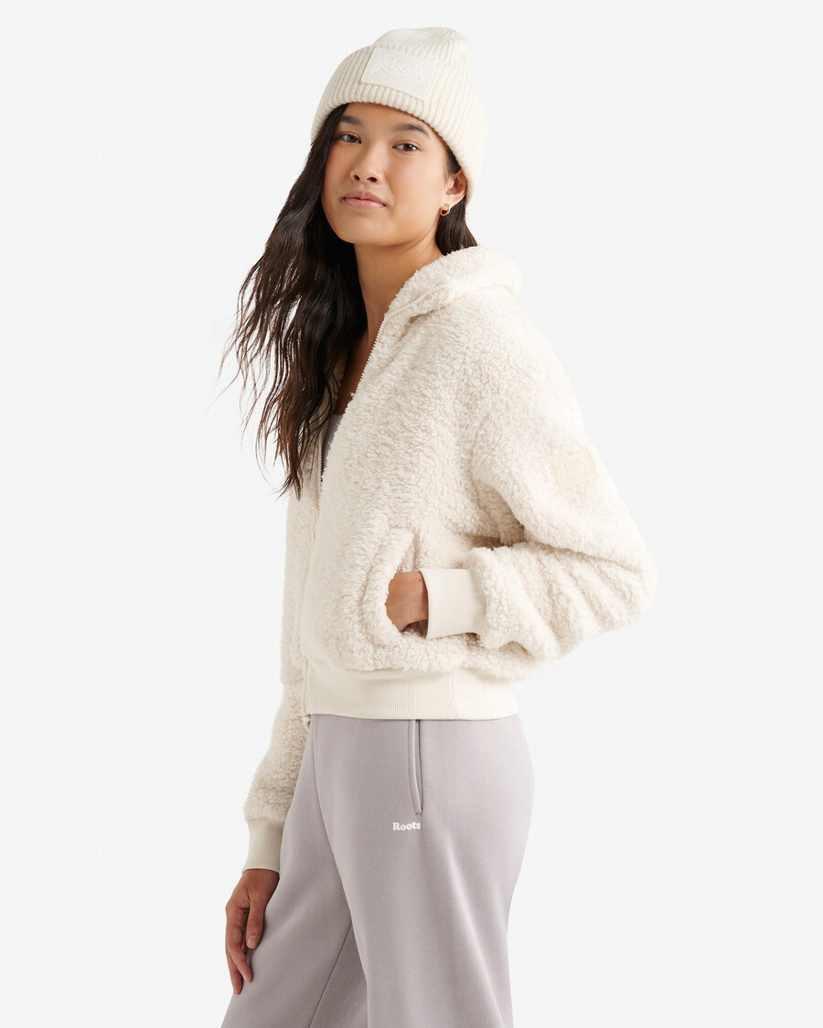 creekside shearling fleece jacket