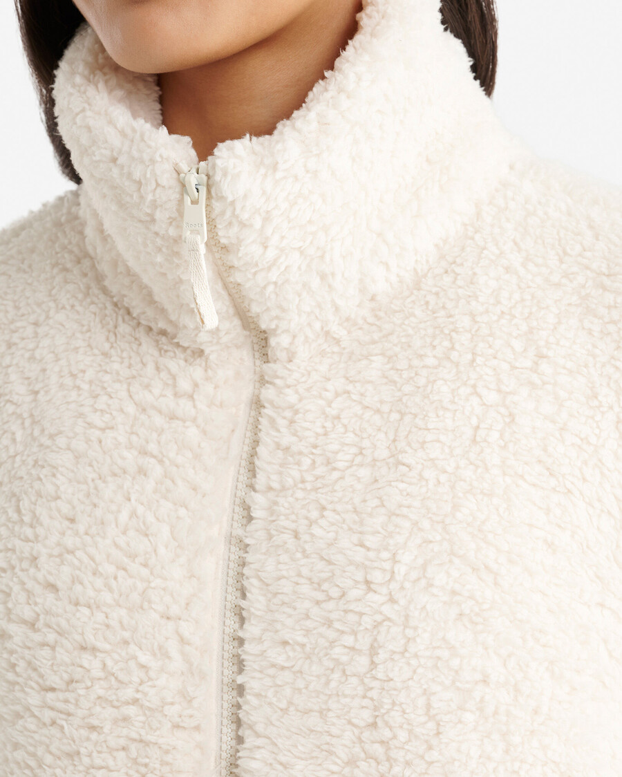 creekside shearling fleece jacket