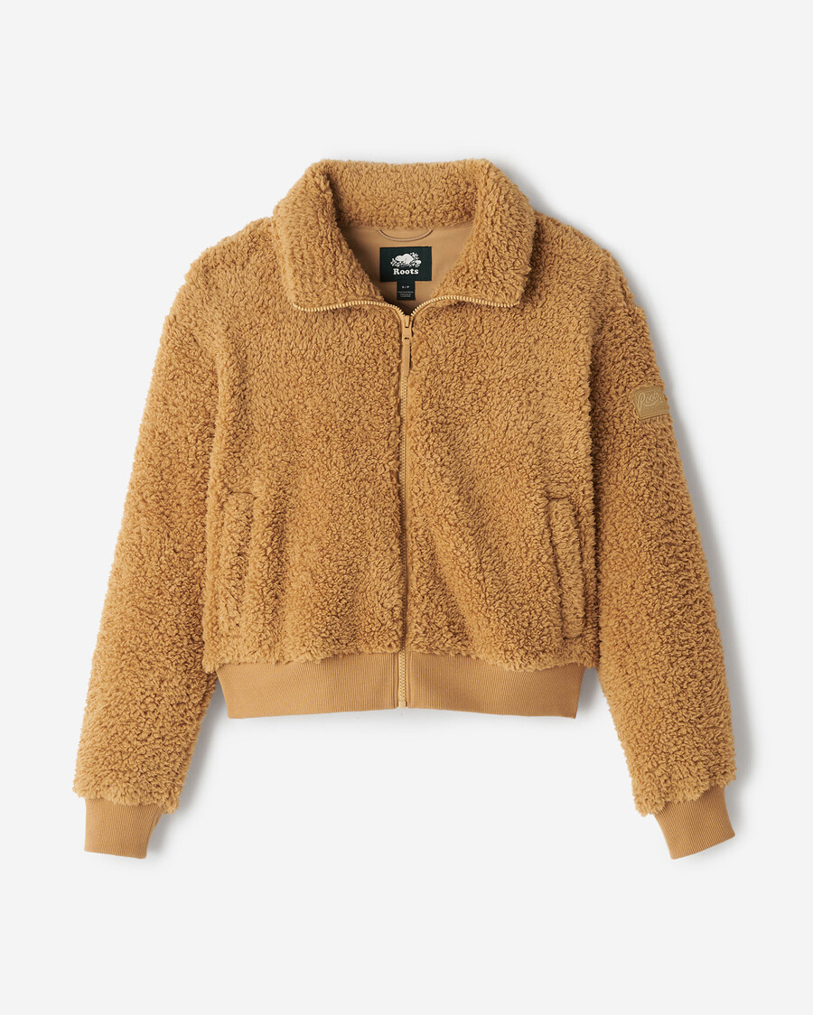 creekside shearling fleece jacket