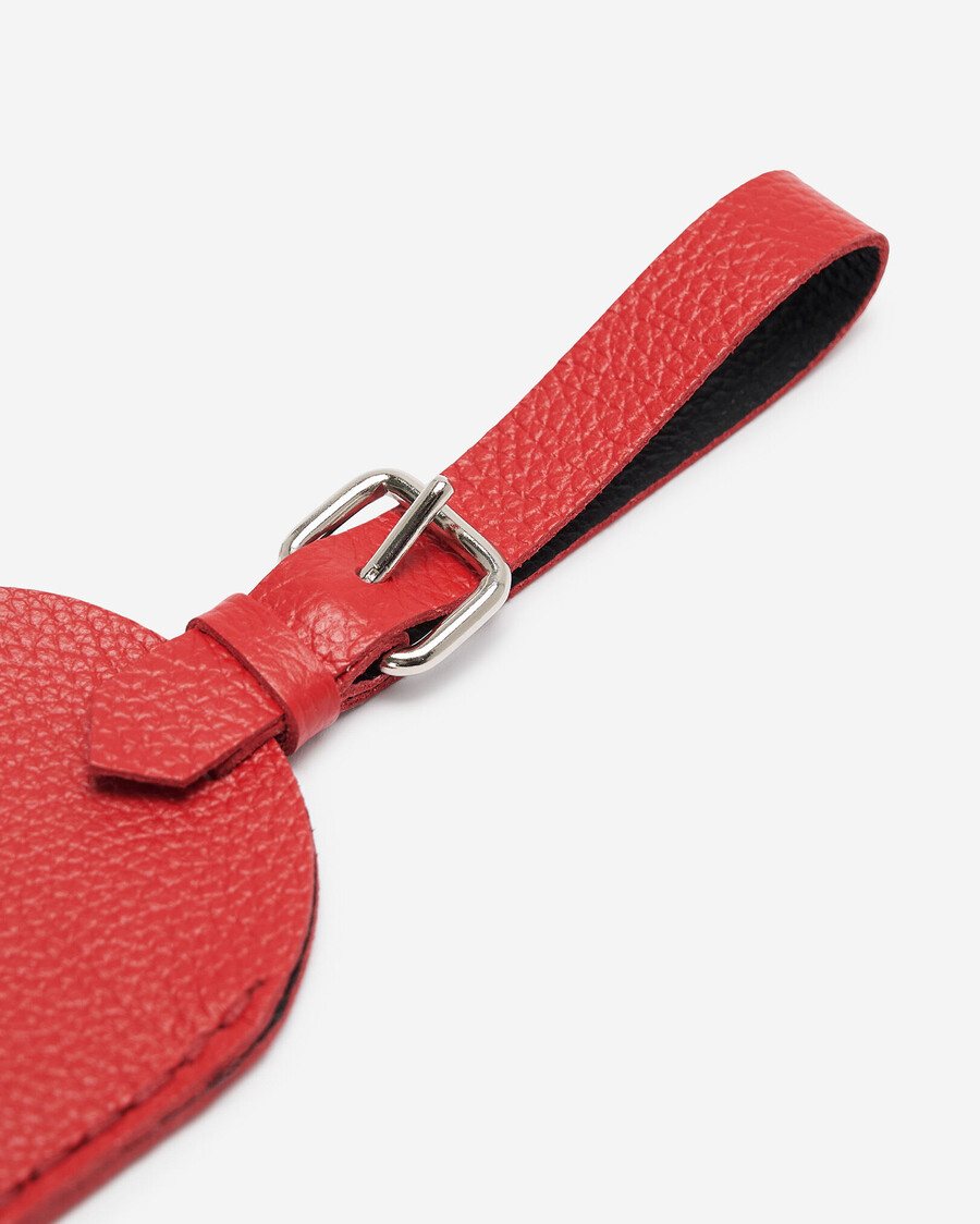 heart luggage tag cervino