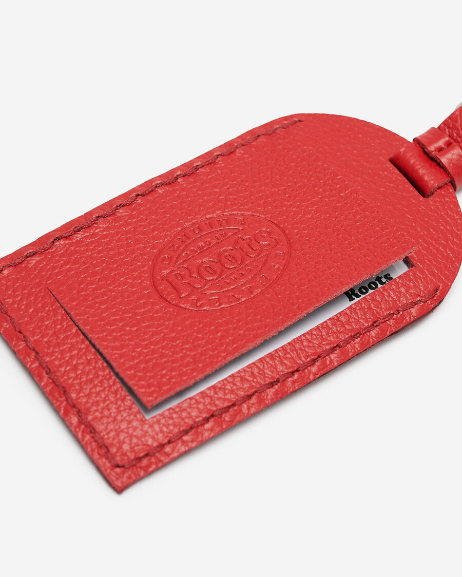 heart luggage tag cervino
