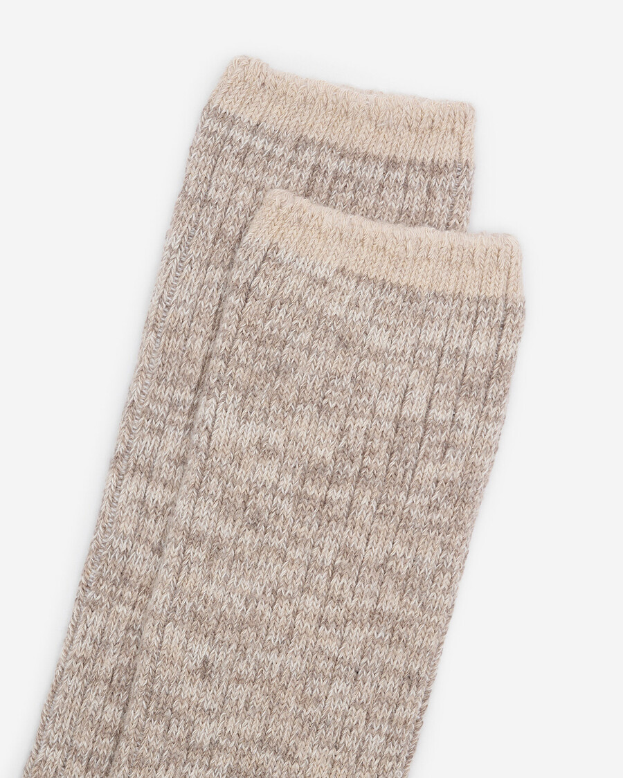 adult roots heritage cotton boot sock