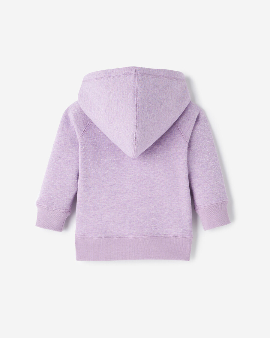 baby original sparkle full zip hoodie