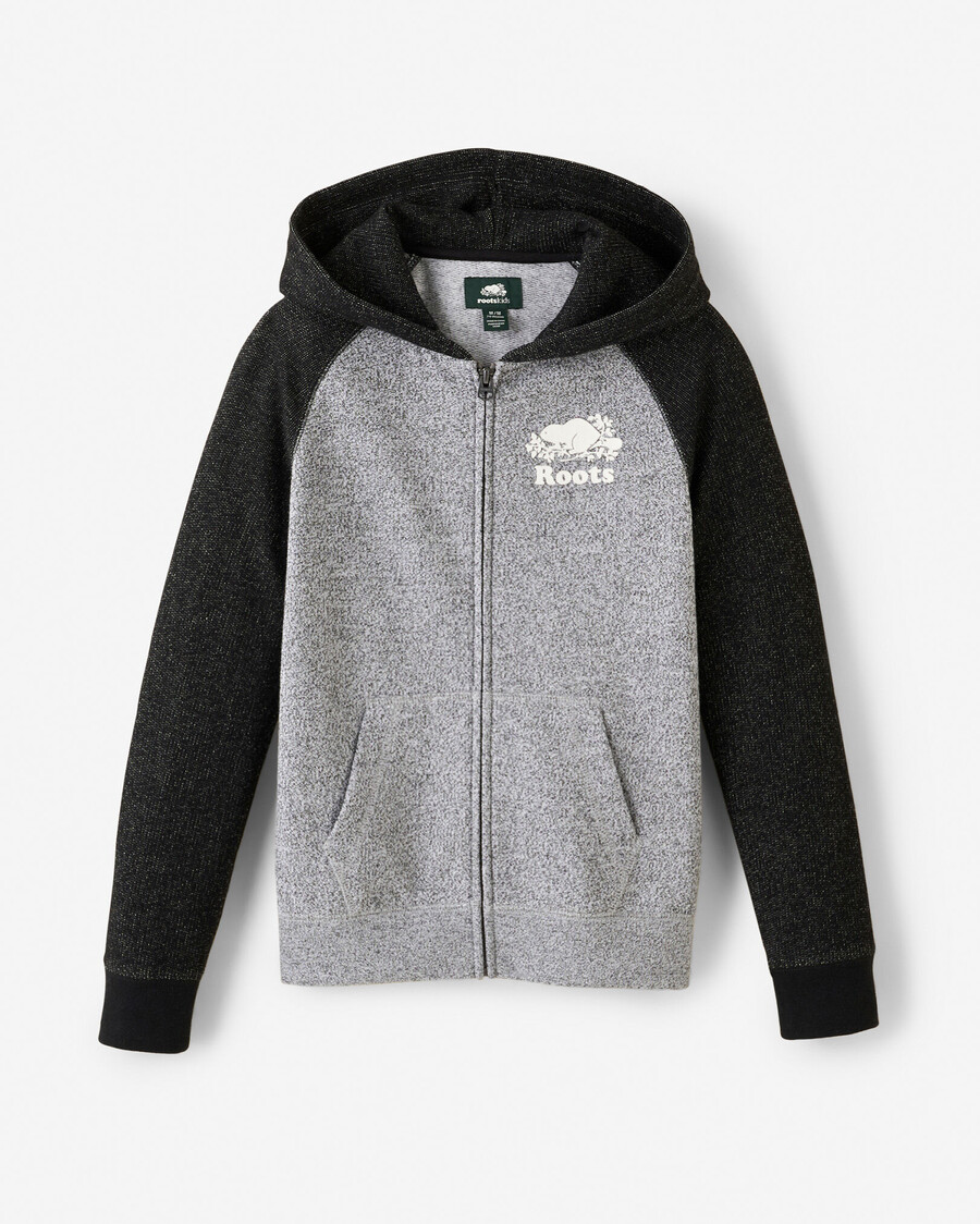 kids organic original full zip hoodie