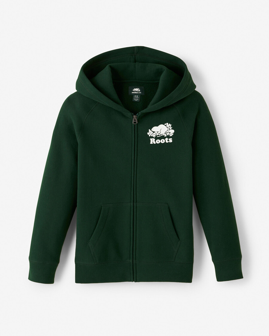 kids organic original full zip hoodie