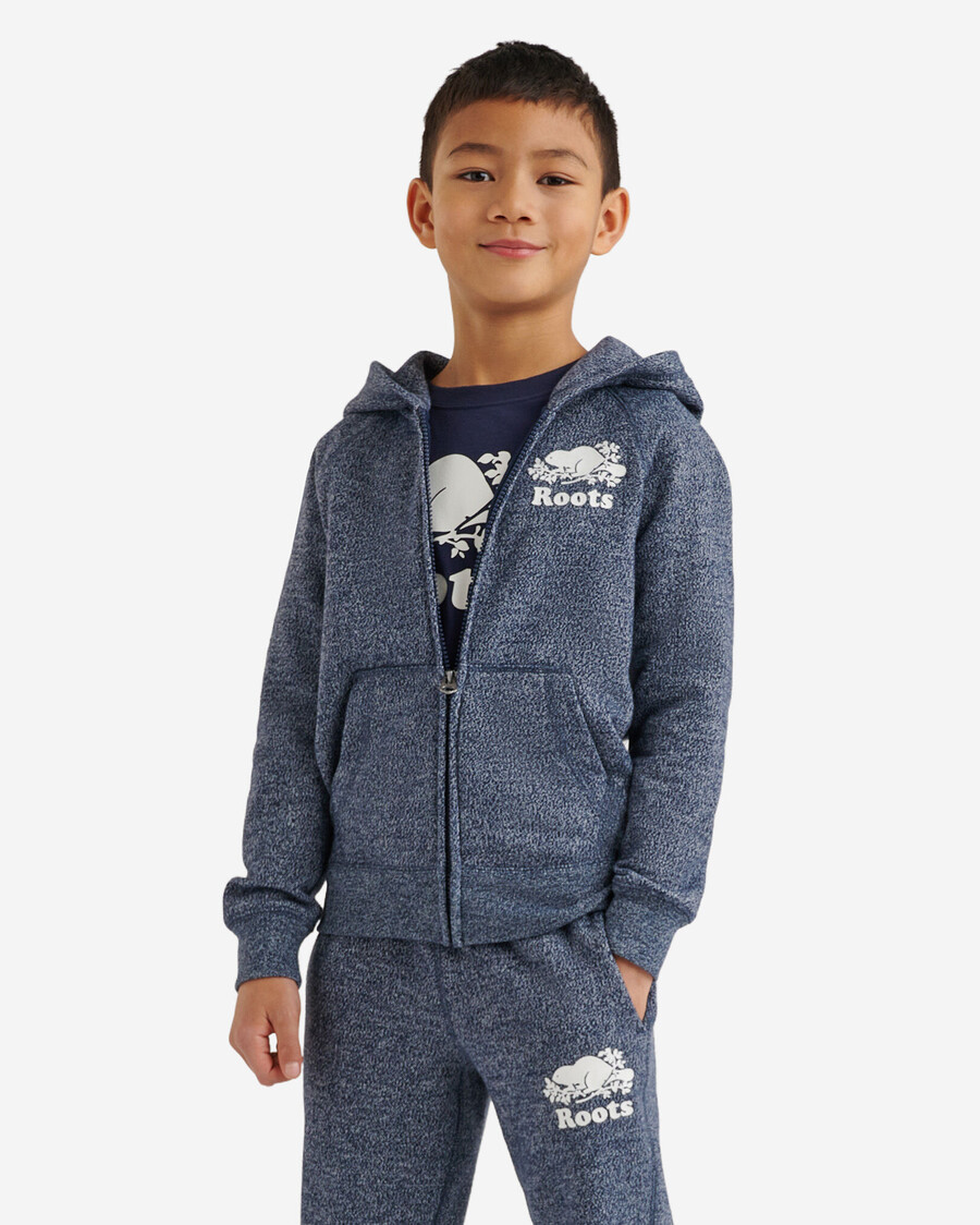 kids organic original full zip hoodie