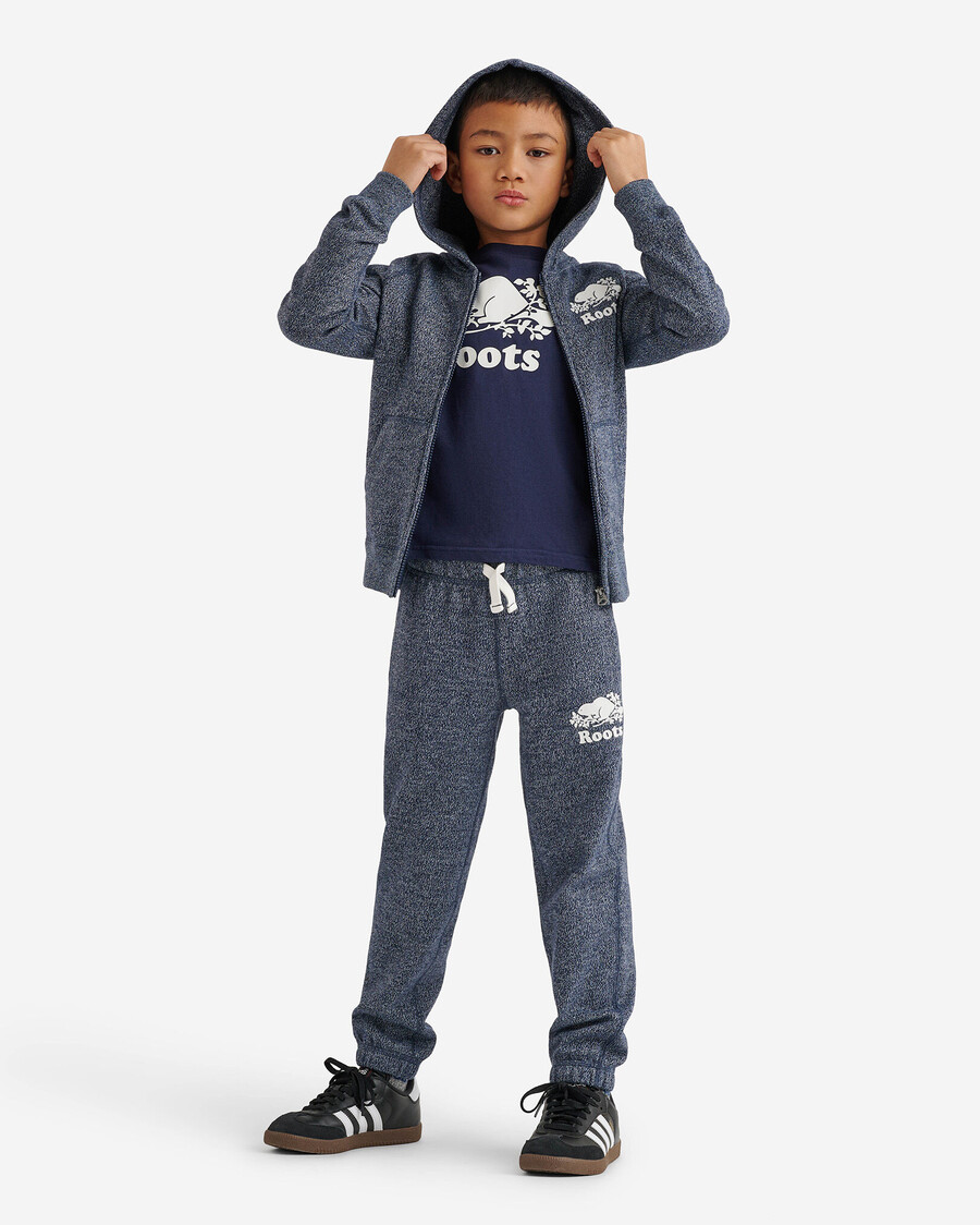 kids organic original full zip hoodie