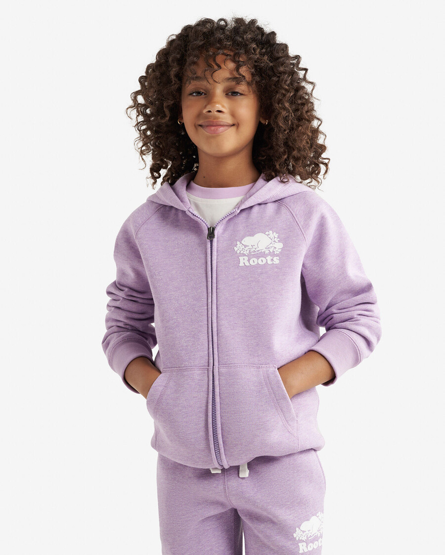 kids original sparkle full zip hoodie