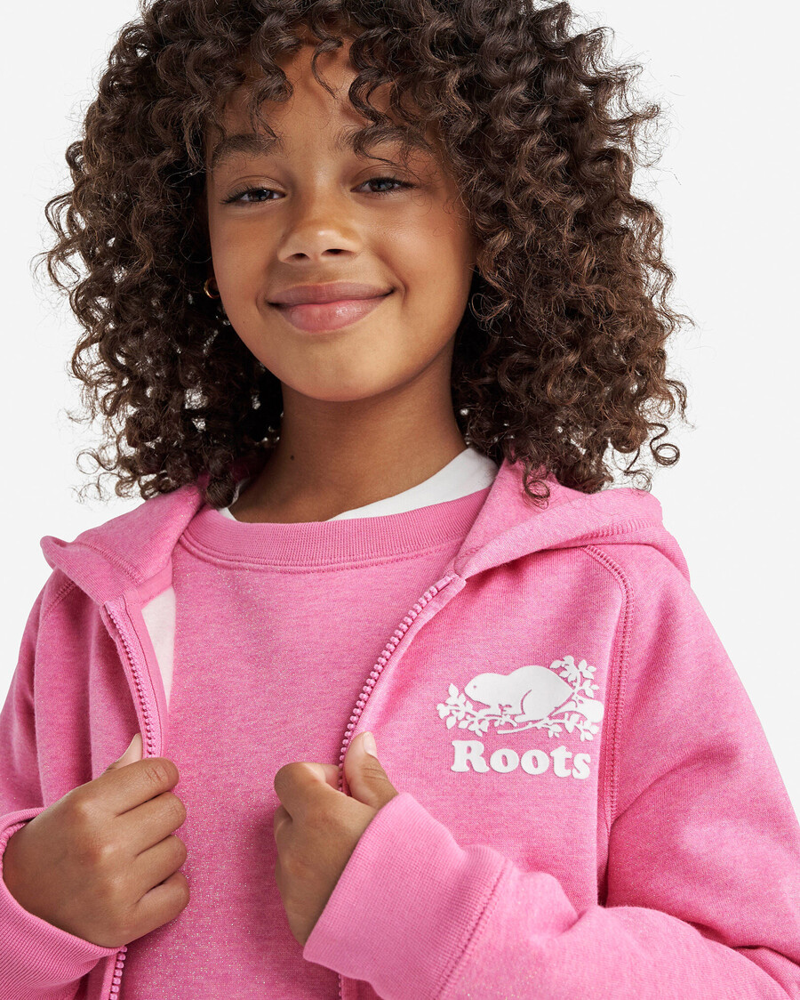 kids original sparkle full zip hoodie