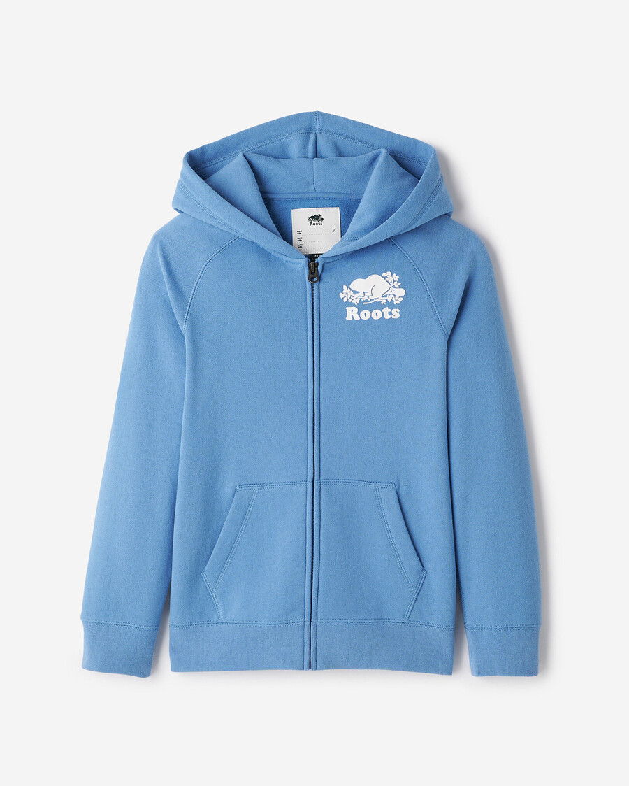 kids organic original full zip hoodie