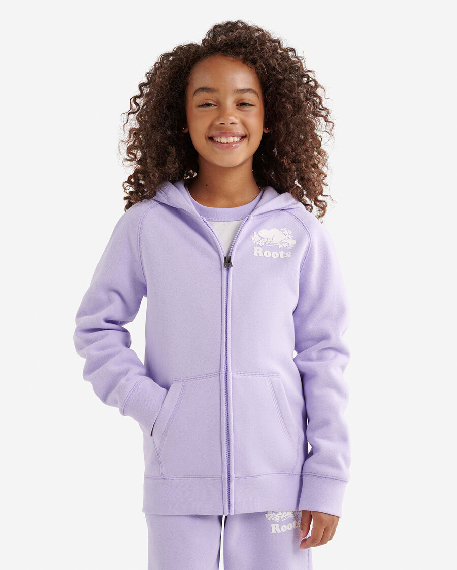 kids organic original full zip hoodie