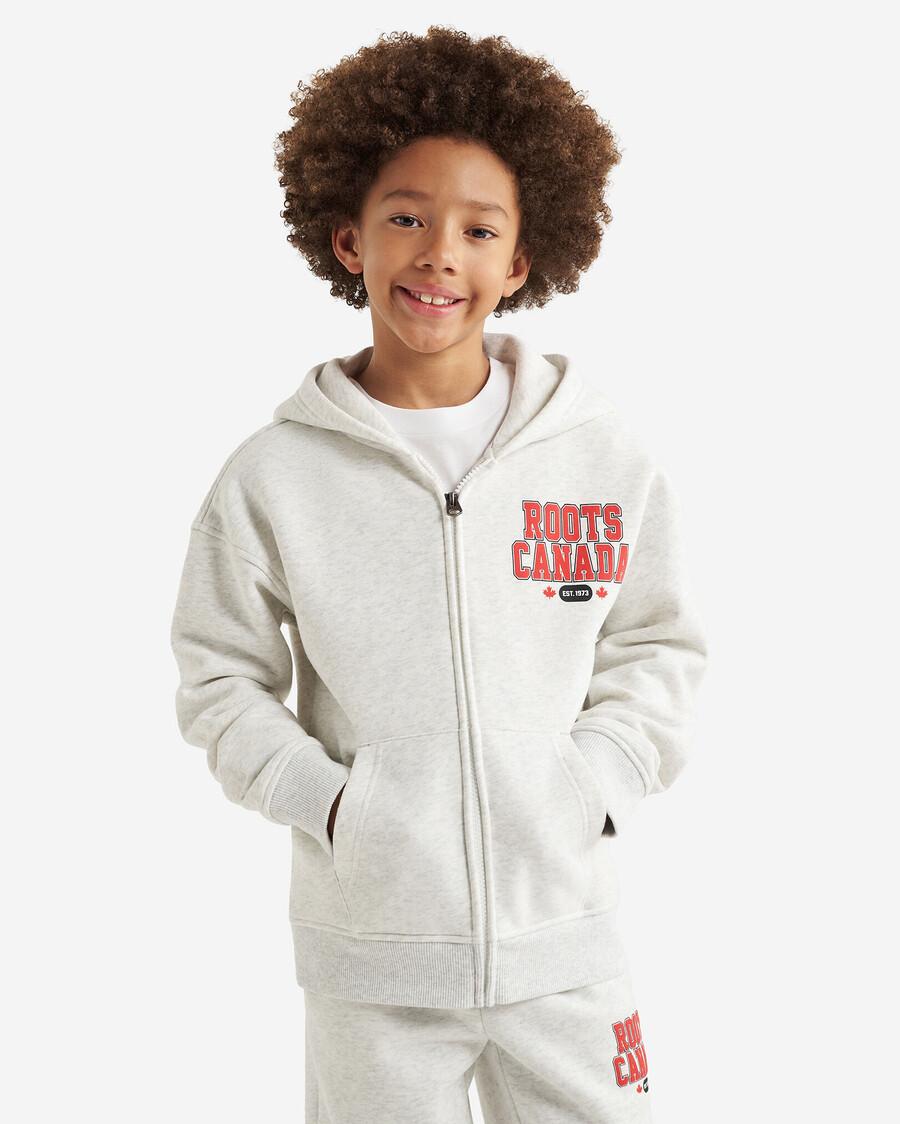 kids northern roots full zip hoodie