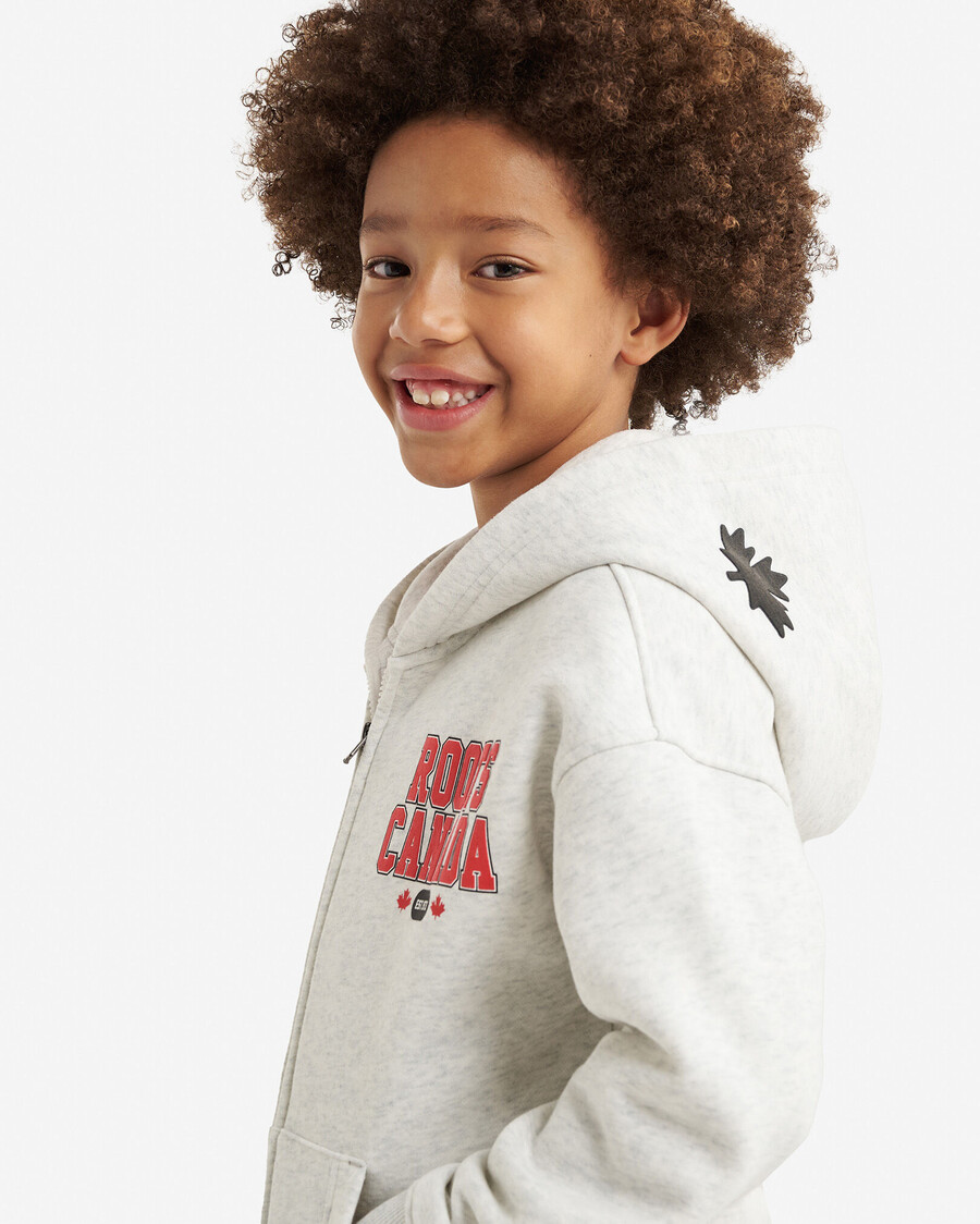 kids northern roots full zip hoodie