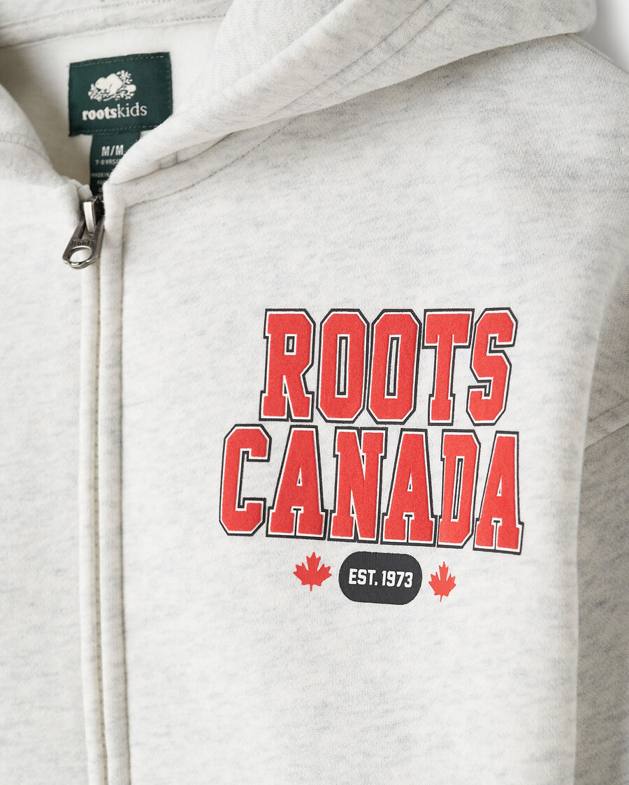kids northern roots full zip hoodie