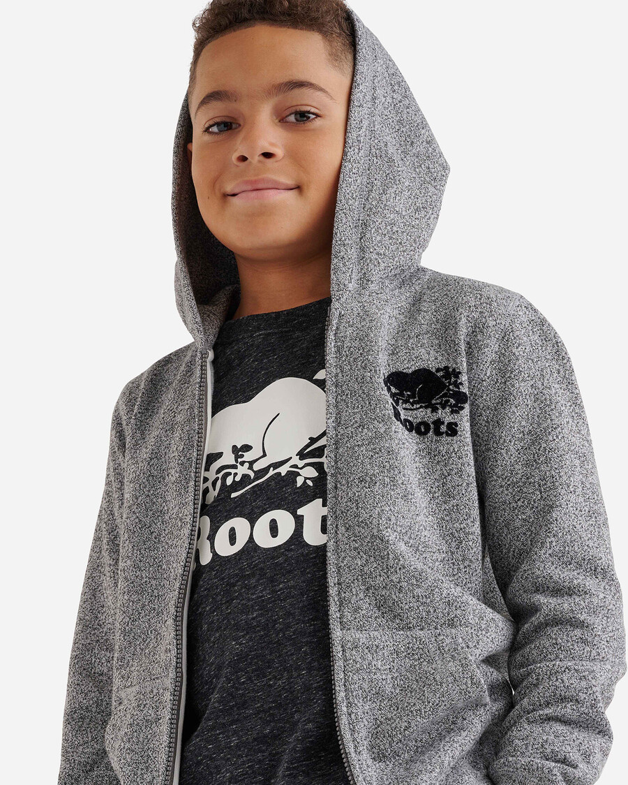 kids organic original full zip hoodie