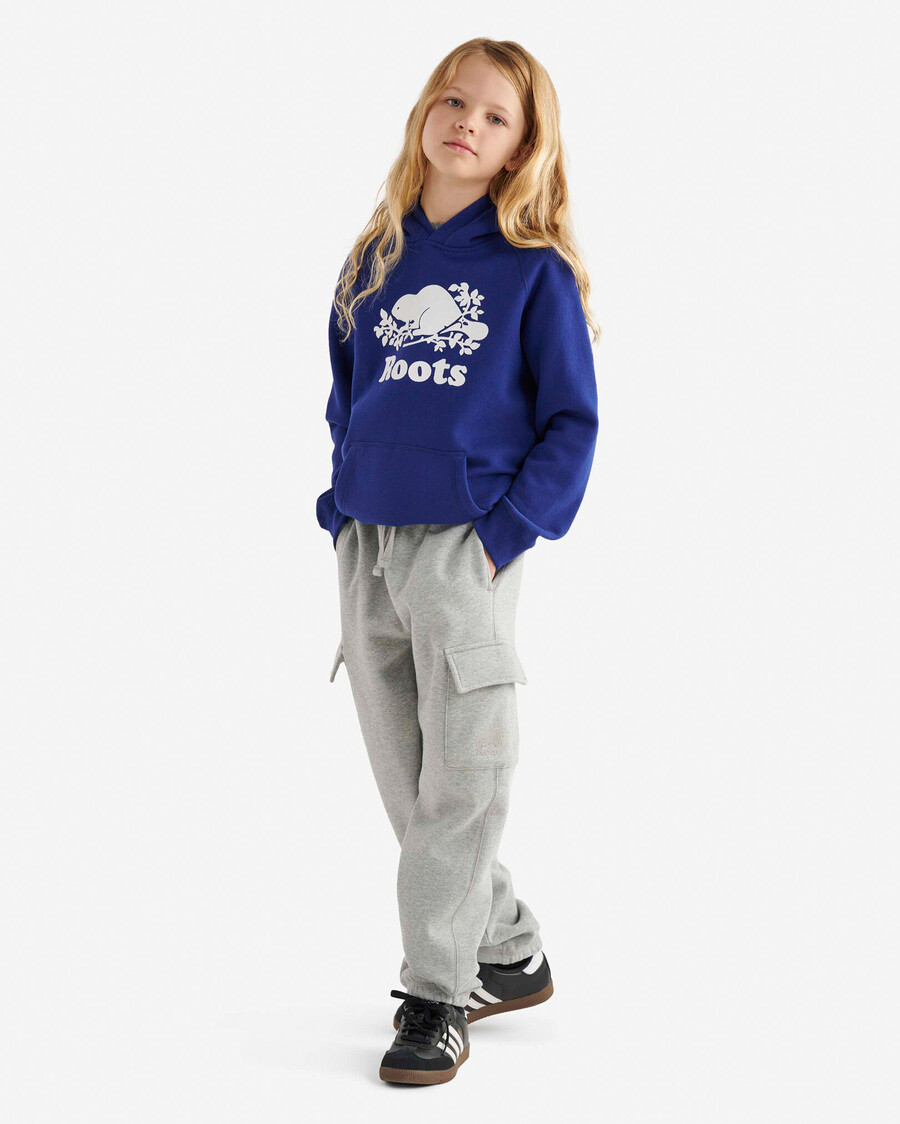kids organic cooper relaxed cargo sweatpant