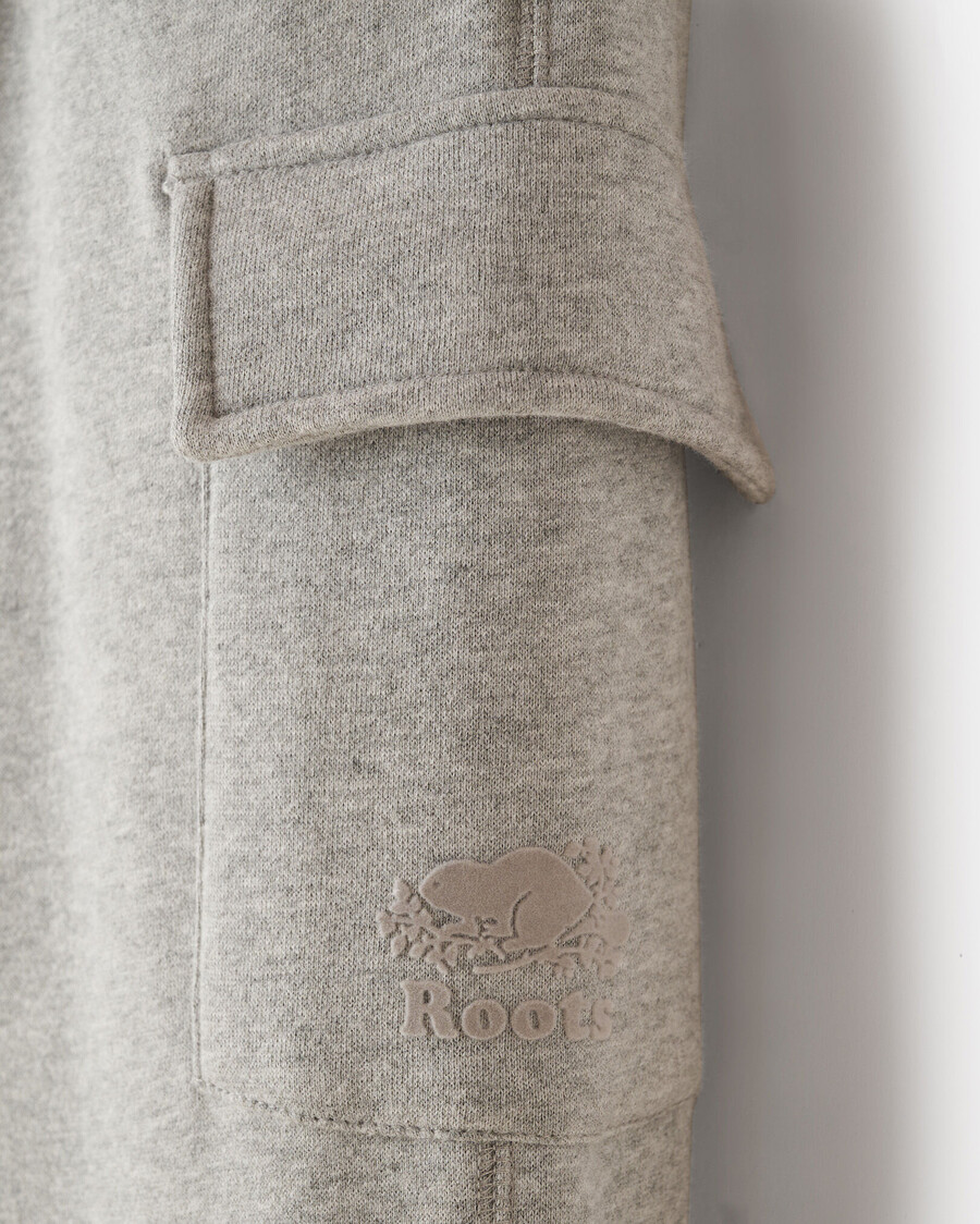 kids organic cooper relaxed cargo sweatpant