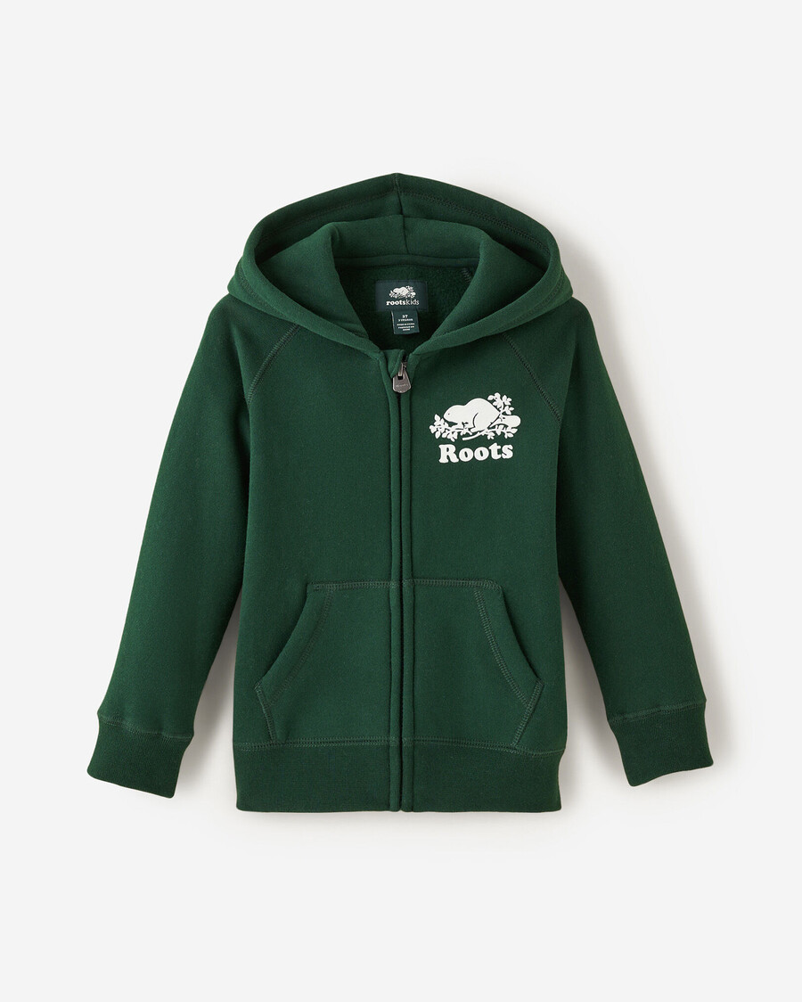 toddler organic original full zip hoodie