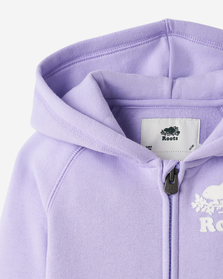 toddler organic original full zip hoodie