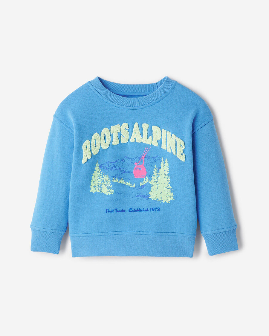 toddler alpine landscape crew sweatshirt