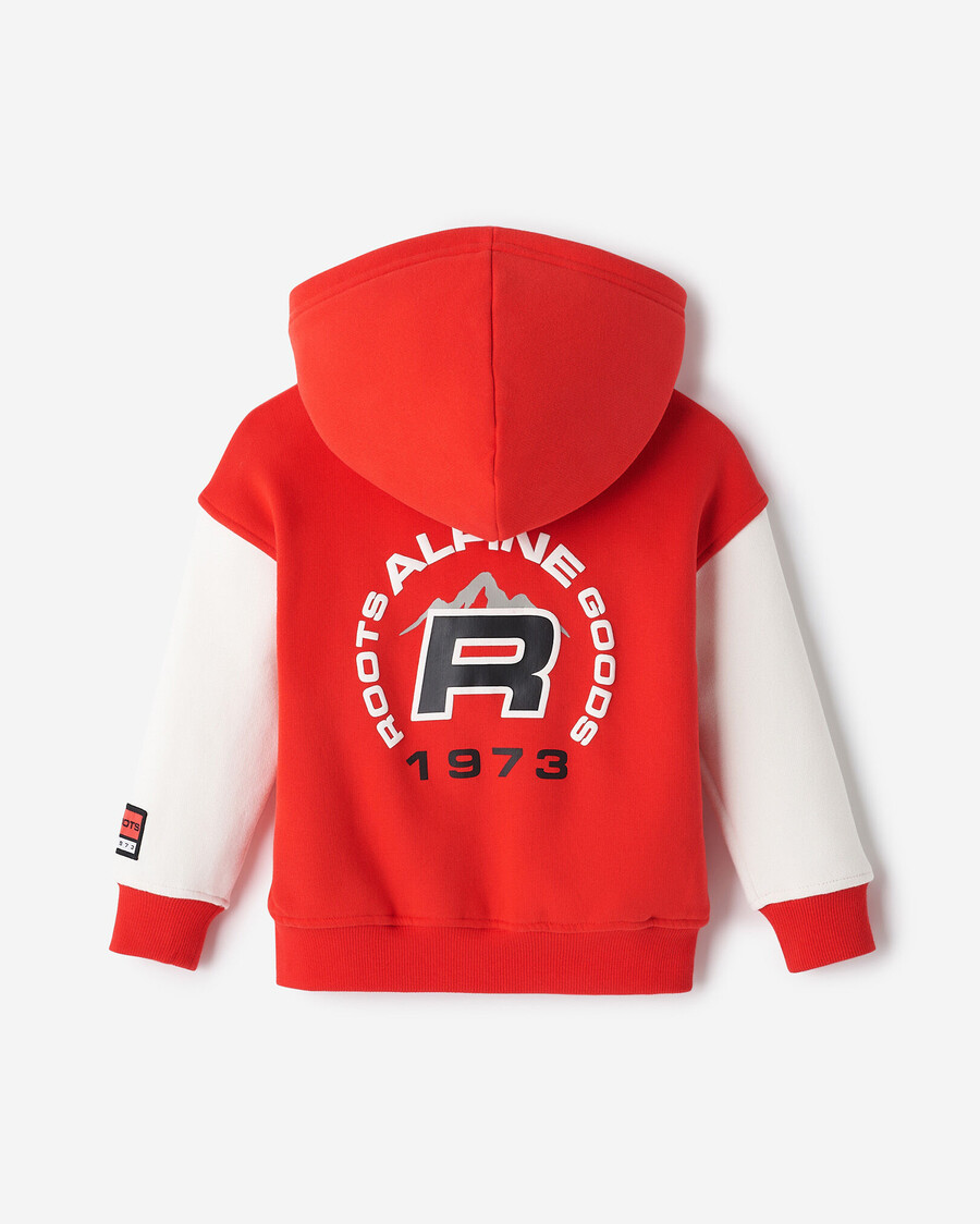 toddler alpine goods full zip hoodie