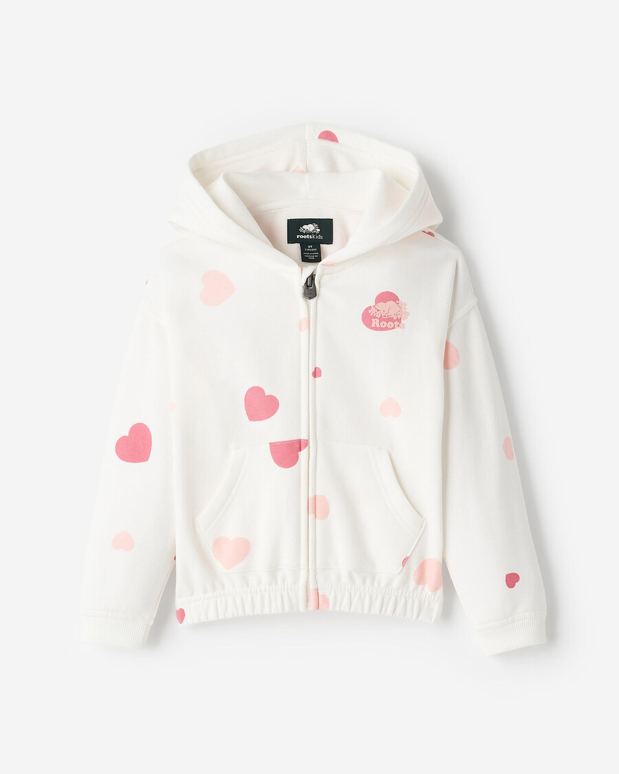 toddler cozy love bear zip hoodie