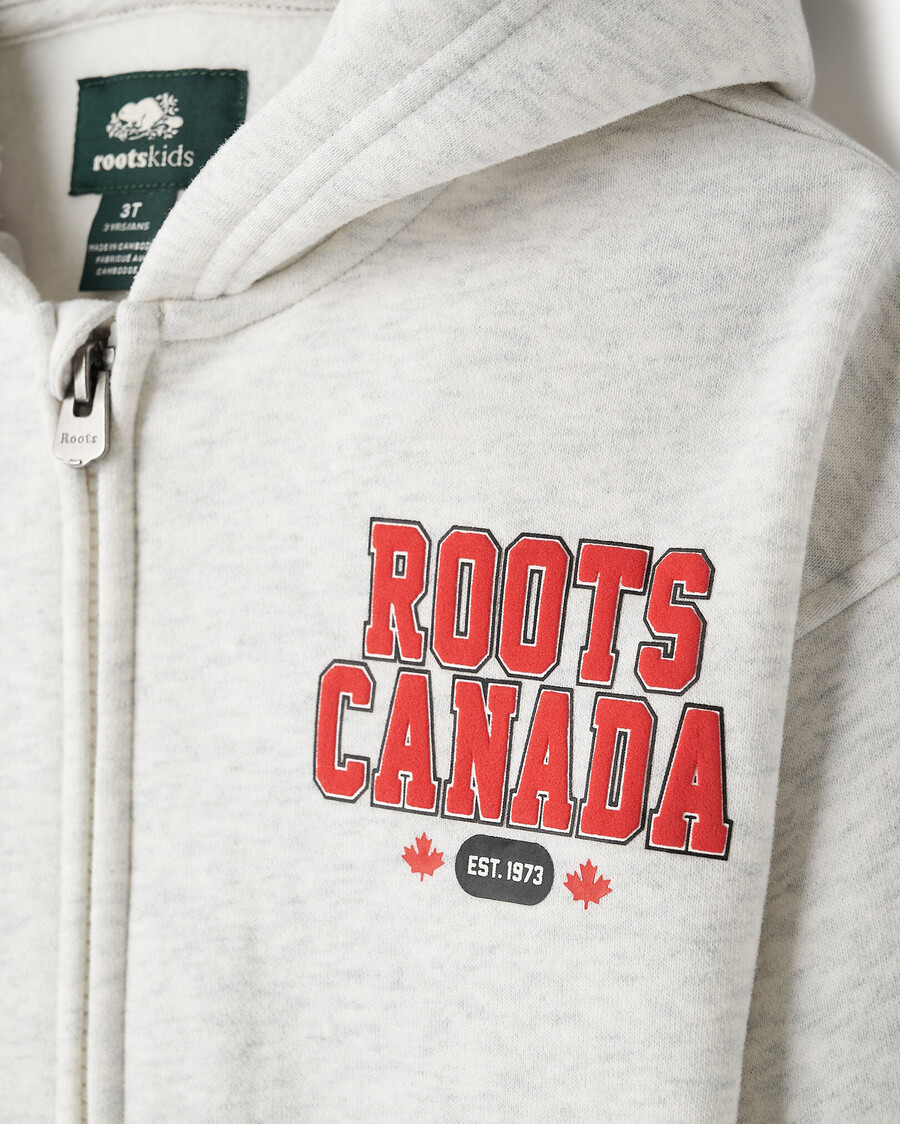 toddler northern roots full zip hoodie