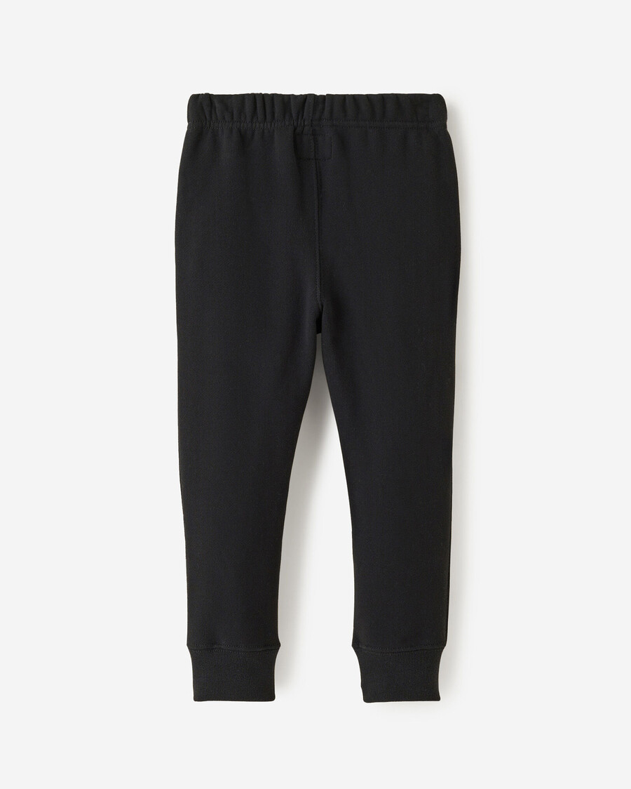 toddler girls organic slim cuff sweatpant