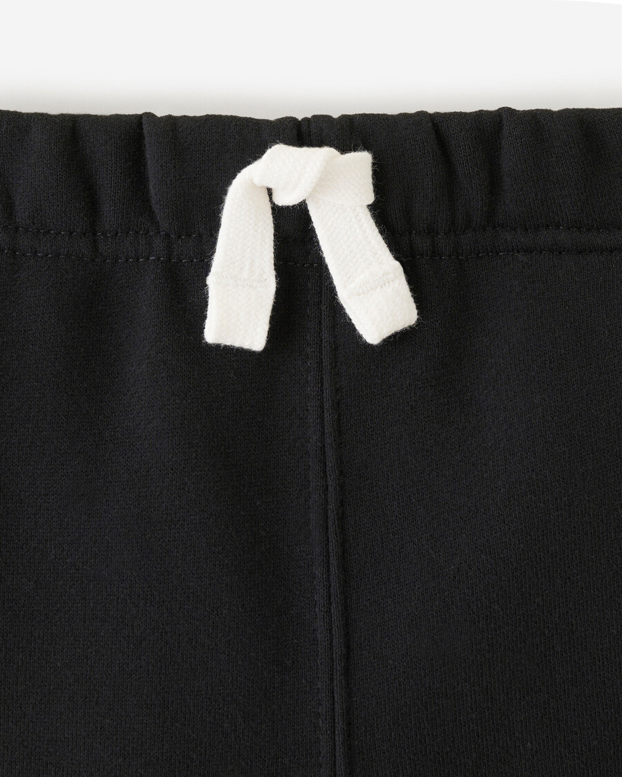toddler girls organic slim cuff sweatpant