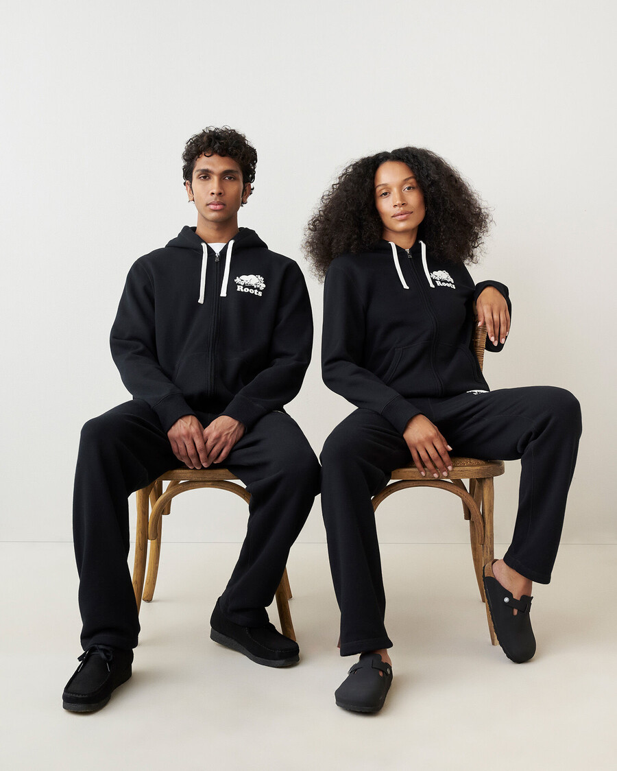 organic original full zip hoodie