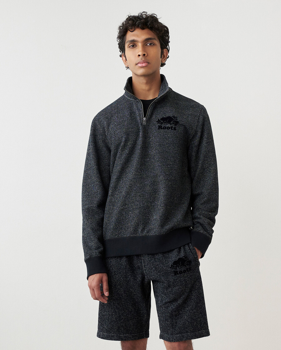 organic original half zip stein