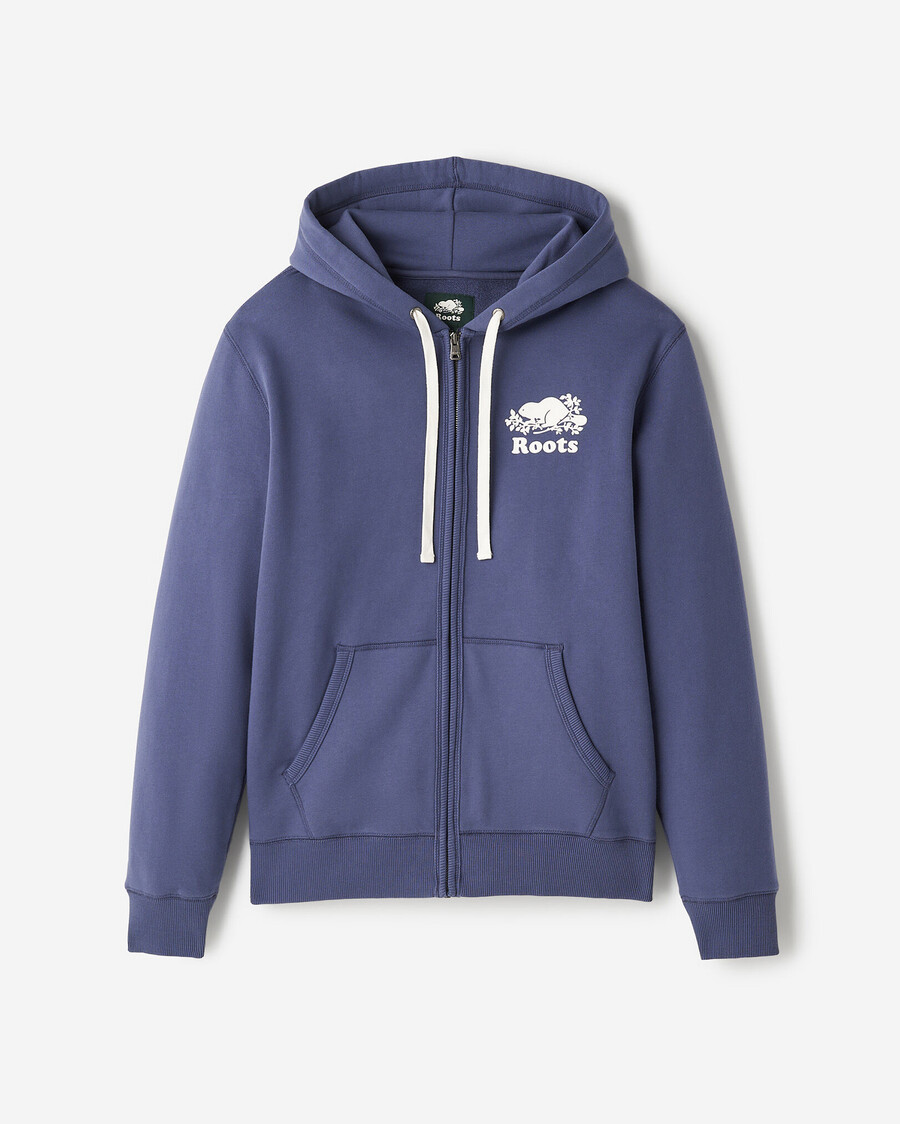 organic original full zip hoodie