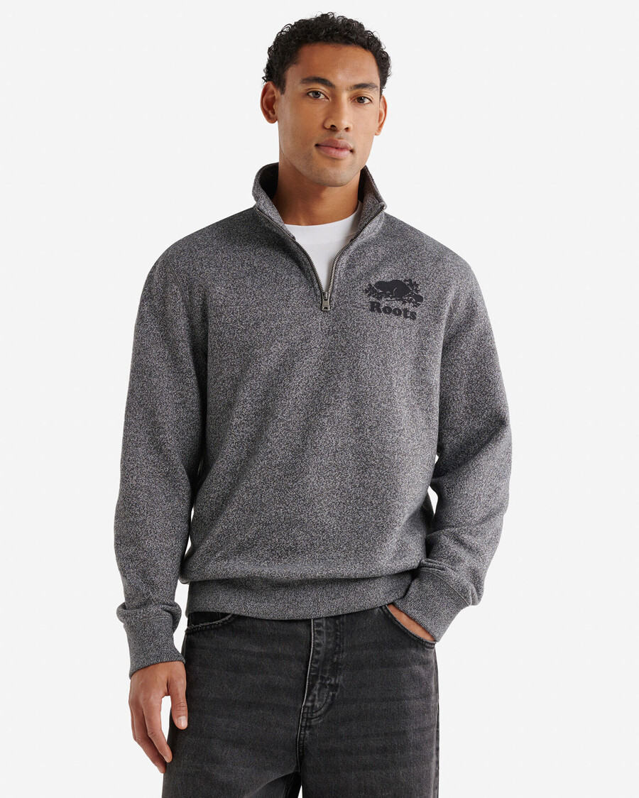 organic original half zip stein