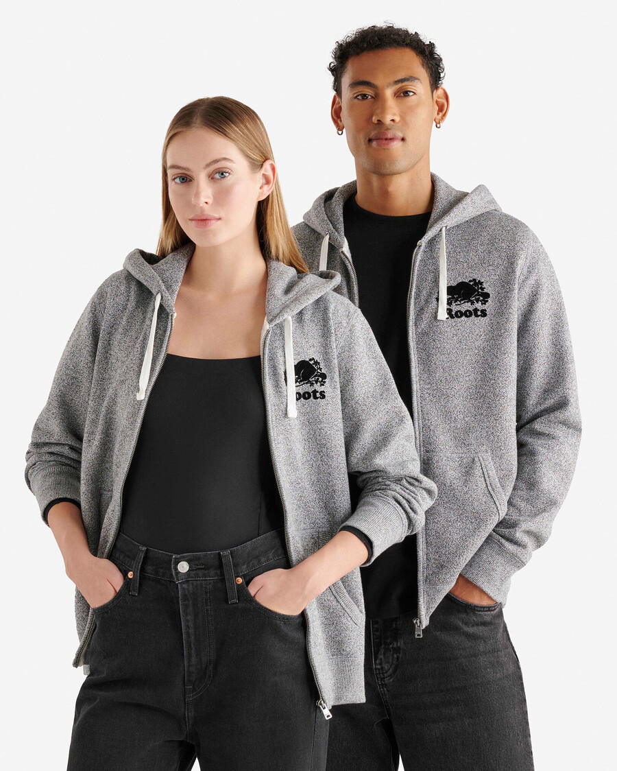 organic original full zip hoodie