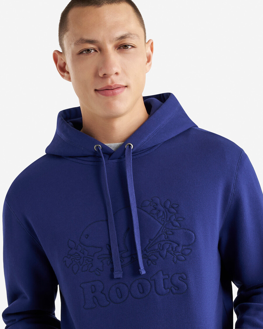 cooper quilted kanga hoodie