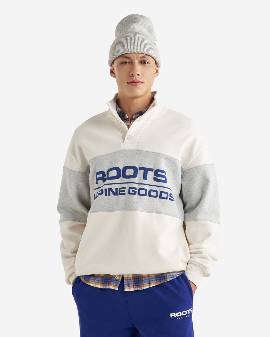alpine goods snap pullover