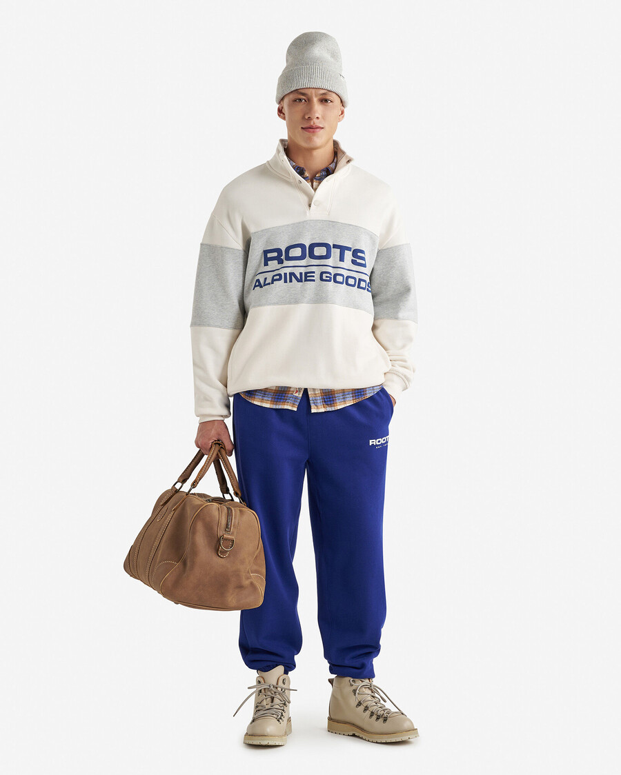 alpine goods snap pullover