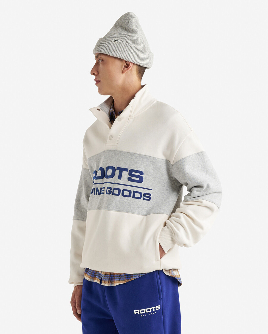 alpine goods snap pullover
