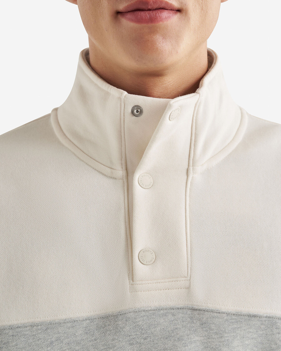 alpine goods snap pullover