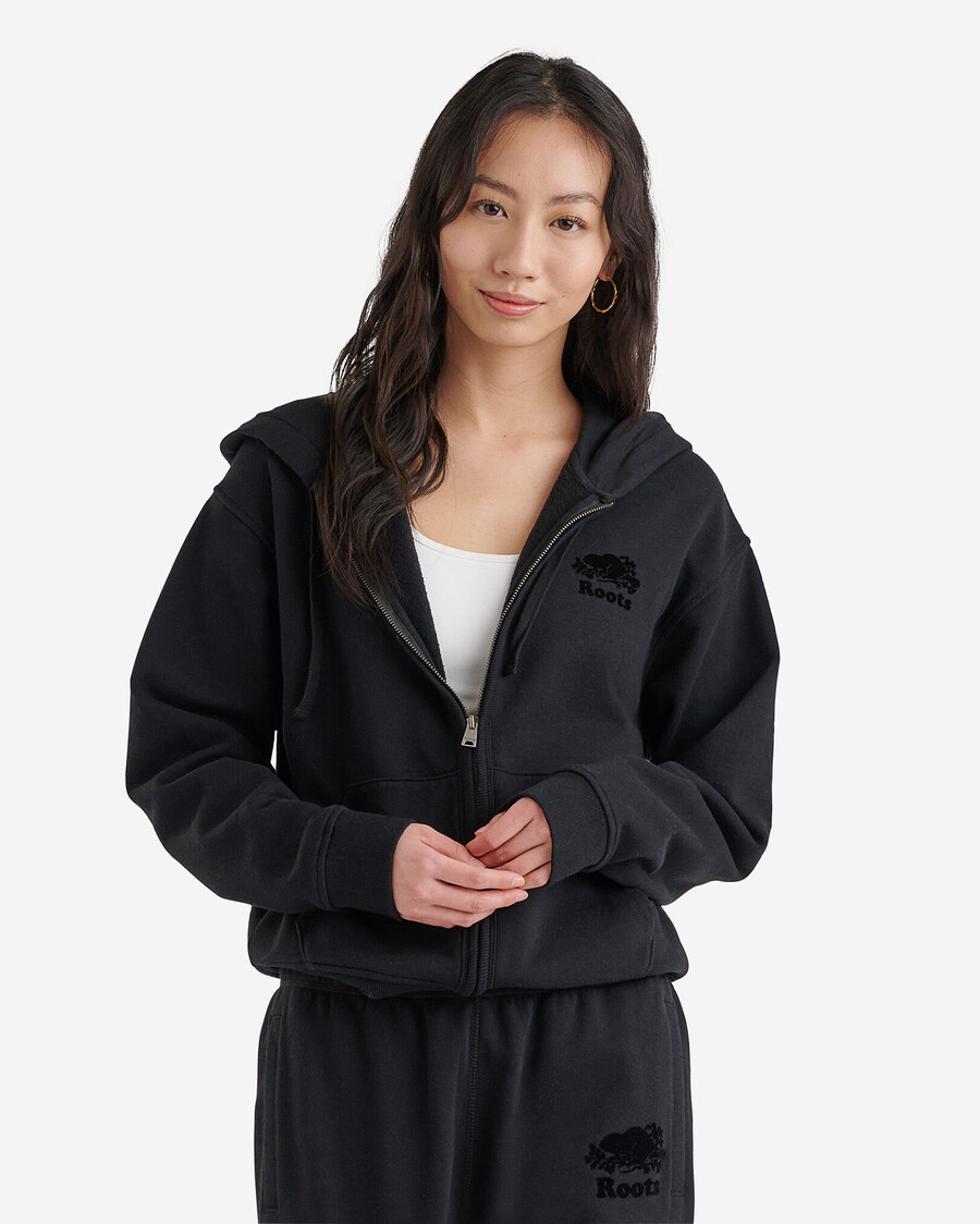 organic original relaxed full zip hoodie