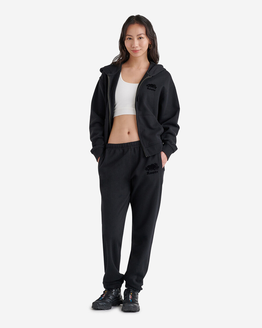 organic original relaxed full zip hoodie