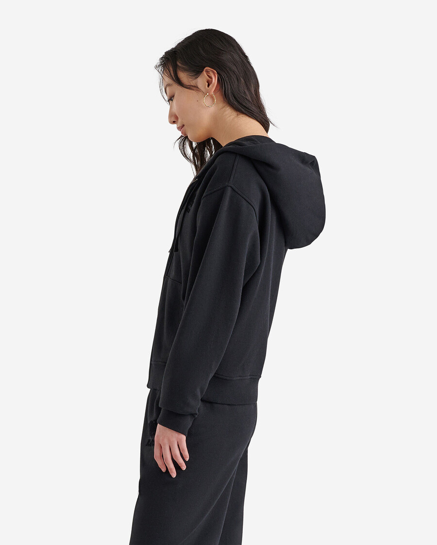 organic original relaxed full zip hoodie
